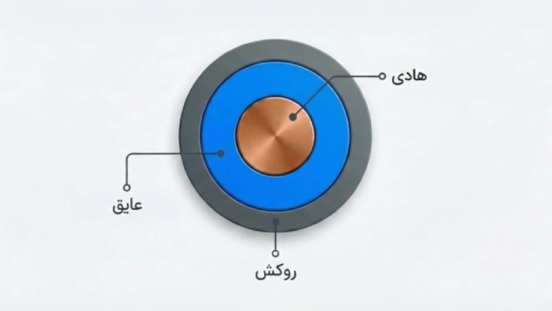 نوع عایق و نوع پوشش