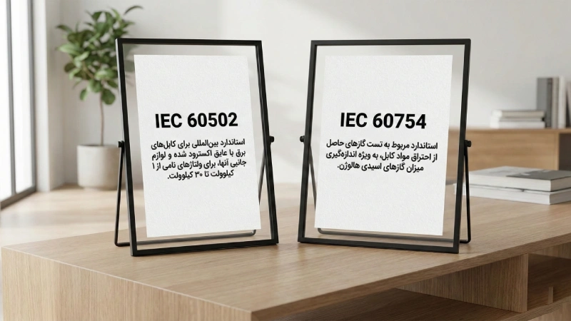 استاندارد کابل فشار ضعیف