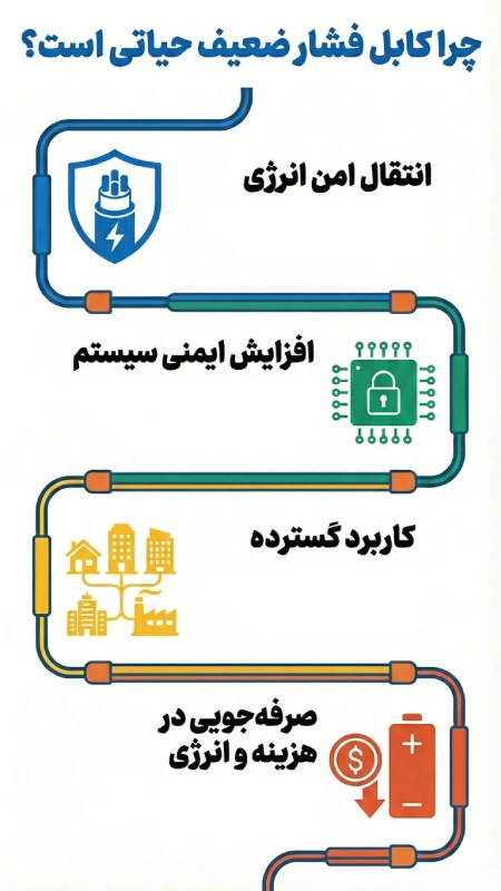 اهمیت کابل فشار ضعیف
